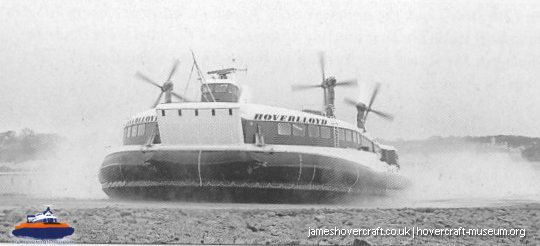 SRN4 Swift (GH-2004) with Hoverlloyd -   (submitted by The <a href='http://www.hovercraft-museum.org/' target='_blank'>Hovercraft Museum Trust</a>).